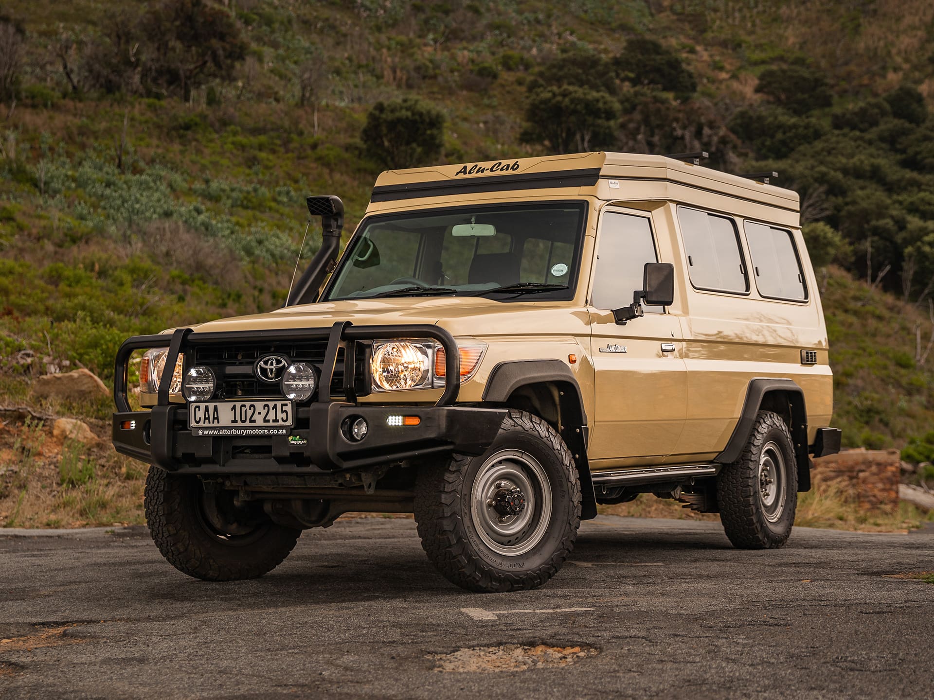 Alu-Cab Hubdach Hercules Gen2 für Toyota Land Cruiser 78
