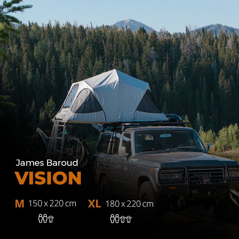 james baroud zelt James Baroud Vision