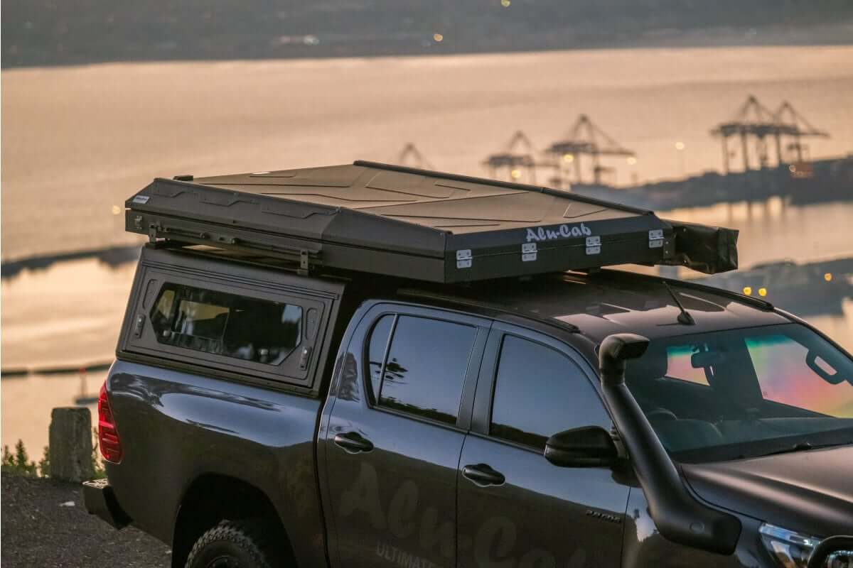 dachzelt auf hardtop Alu Cab Hard-Top "Contour" Double Cab